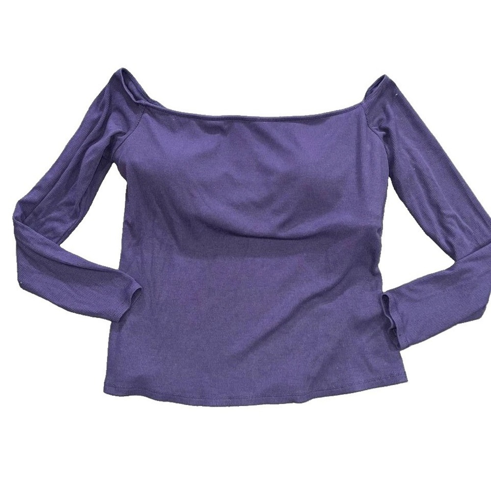 Halara Ribbed Knit Babydoll Y2K 2-in-1 Casual Top Size XL A011371
